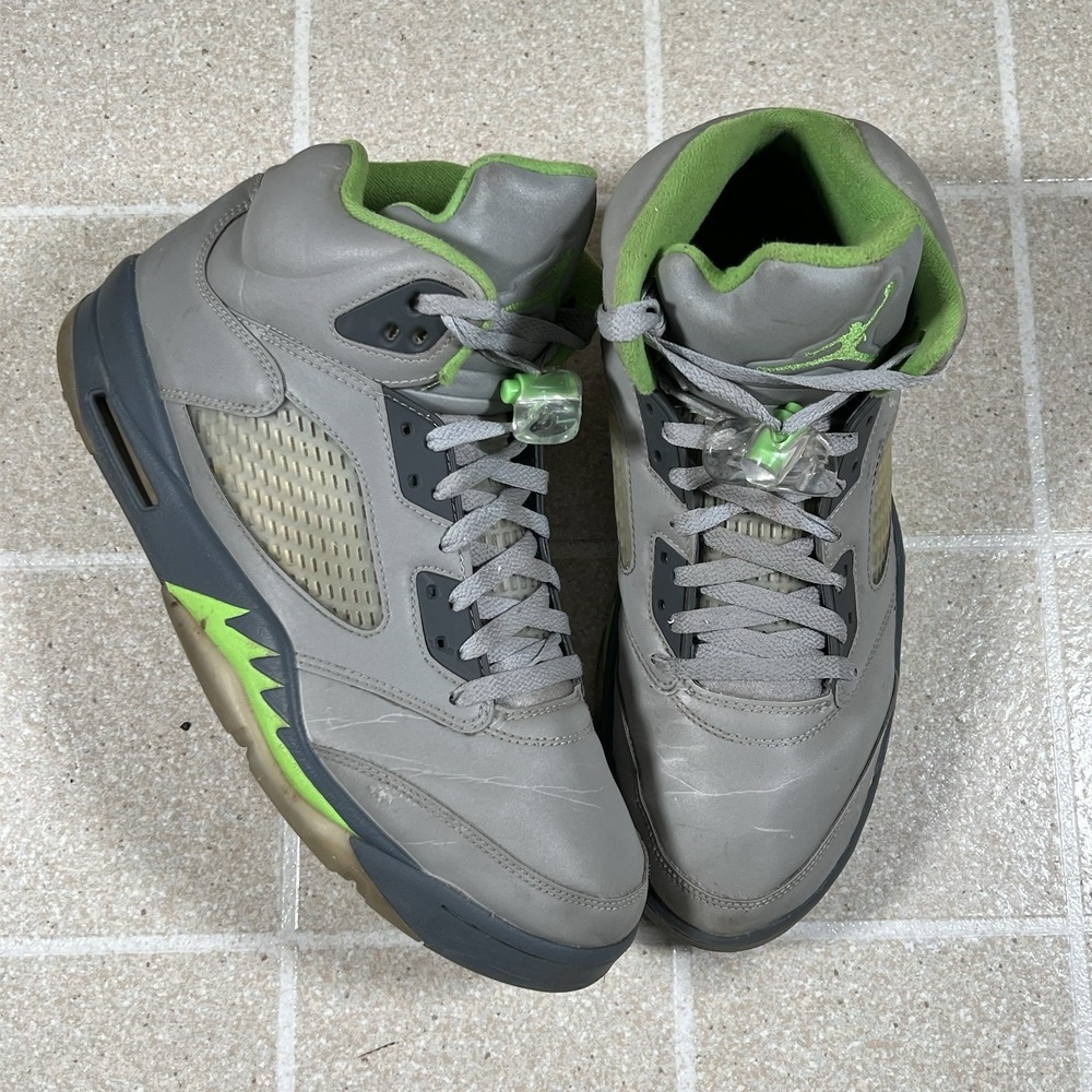 Nike Air Jordan 5 V Retro Green Bean Silver 3M DM9014-003 Men's Size 12